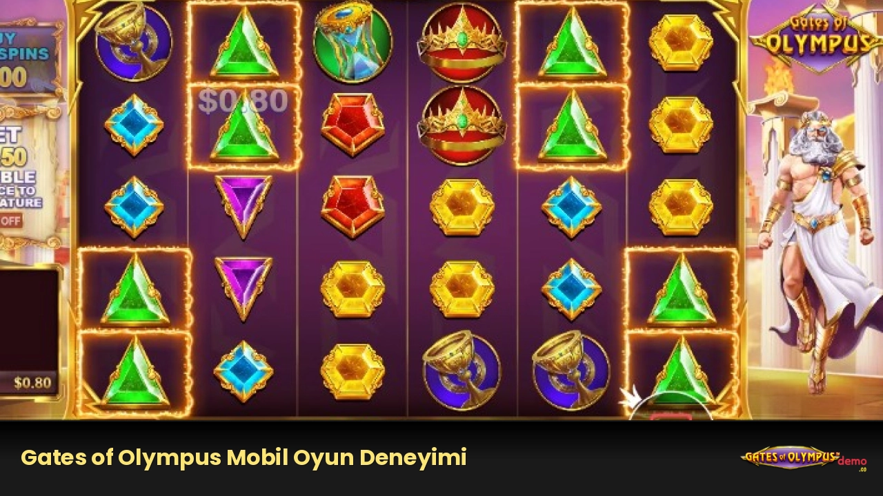 Gates of Olympus Mobil Oyun Deneyimi